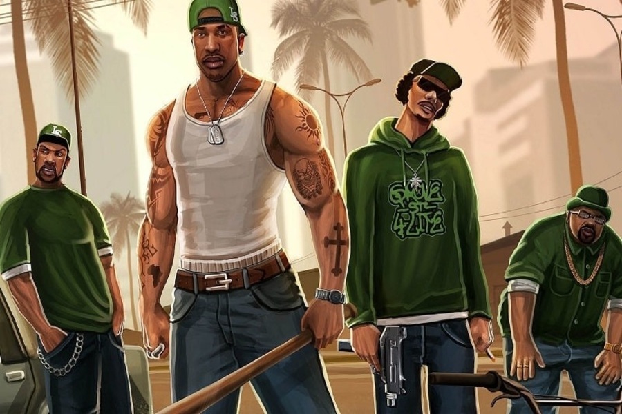 baner gta san mod xe do
