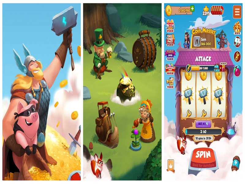 Hòn đảo hoang thành ngôi làng trong hack Coin Master