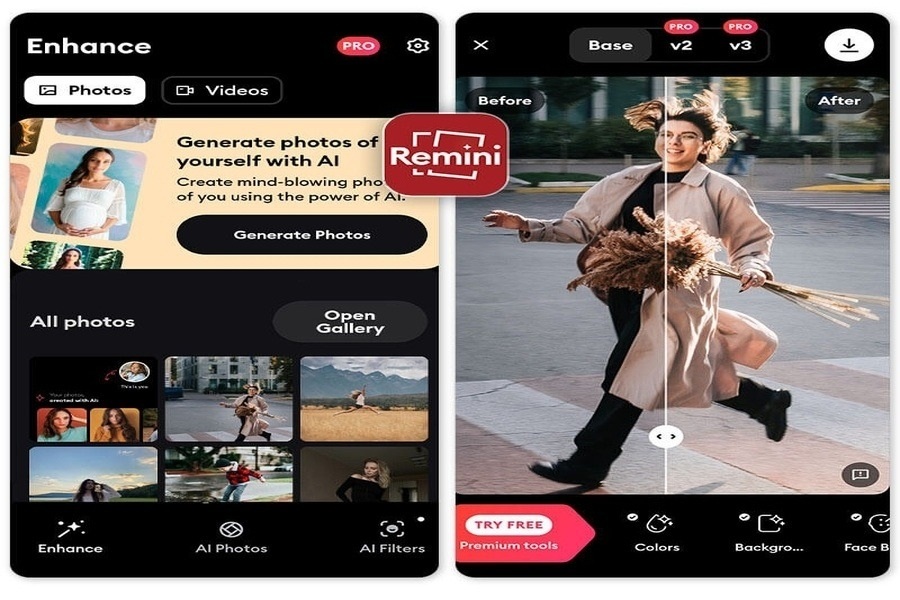 Baner Remini Theartpics Mod Apk