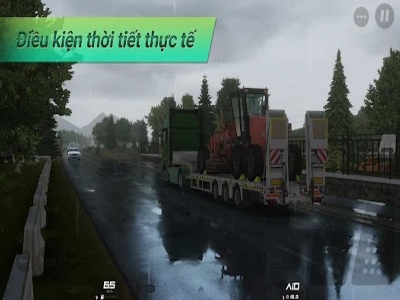 Tính Năng Âm Thanh Động Cơ Sống Động Của Hack Truckers of Europe 3