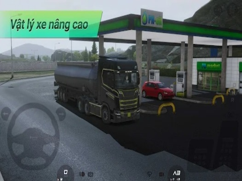 Tính Năng Không Quảng Cáo Của Hack Truckers of Europe 3