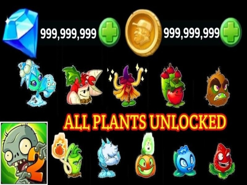 Plants vs Zombies 2 MOD Level 99999 Trong Hack Plant vs Zombie 2