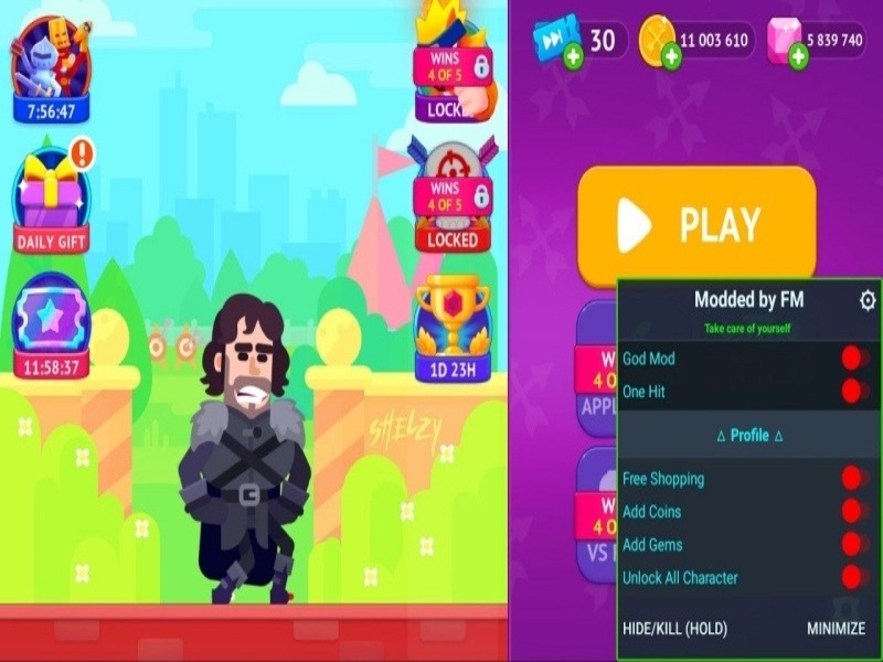 Tải Hack Bowmasters Mod Apk (Full Tiền, Nhân Vật) v10.0.1 5 Hướng Dẫn Cài Đặt Hack Bowmasters