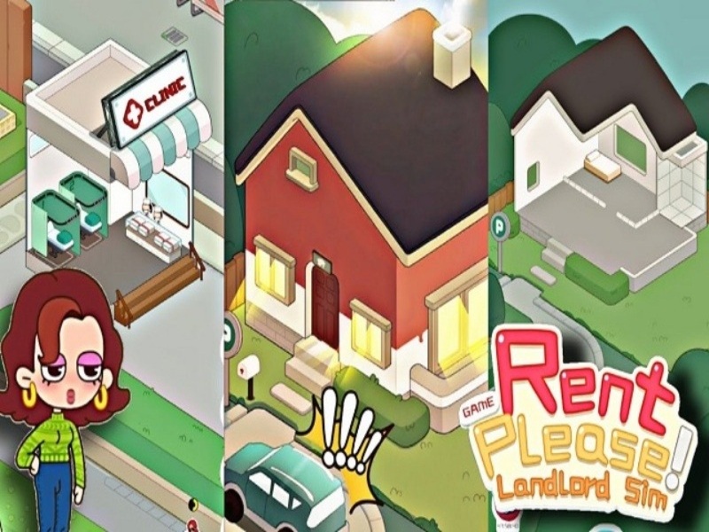 Tải Rent Please Landlord Sim Mod Apk (Vô Hạn Tiền, Menu) v1.80.5.2 2 Quản Lý Phòng Trọ Từ A–Z Trong Rent Please Landlord Sim Mod