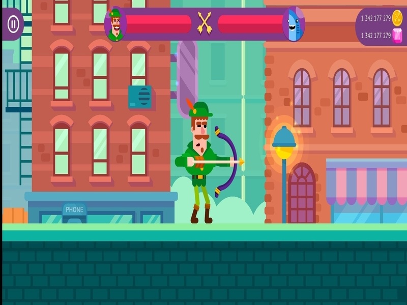 Tải Hack Bowmasters Mod Apk (Full Tiền, Nhân Vật) v10.0.1 6 So Sánh Bản Gốc Và Bản Hack Bowmasters