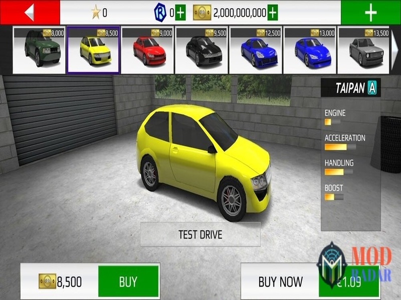 Tải Rally Fury Hack ( MOD Vô Hạn Tiền, Menu) v1.120 5 So Sánh Bản Gốc Và Bản Rally Fury Hack