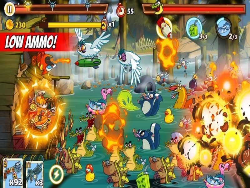 Tải Hack Swamp Attack 2 Mod Apk (Vô Hạn Tiền) v4.6.7.0 3 Đồ Họa Nâng Cấp, Hiệu Ứng Sinh Động Trong Swamp Attack 2
