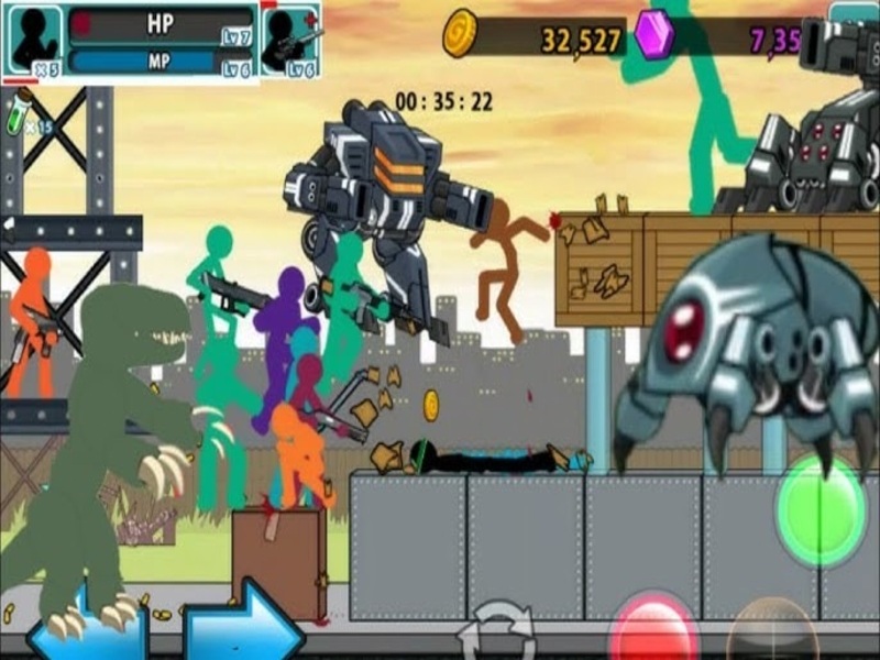 Tải Anger of Stick 5 Hack (Vô Hạn Tiền, Kim Cương, Menu) v1.1.89 2 Kho Vũ Khí Cực Kỳ Đa Dạng Trong Anger Of Stick 5 Hack