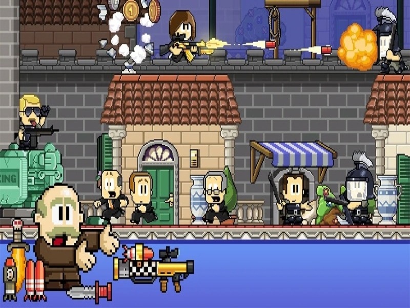 Tải Dan The Man Hack (Mod Menu, Vô Hạn Tiền) V1.12.72 6 So Sánh Bản Gốc Và Bản Dan The Man Hack