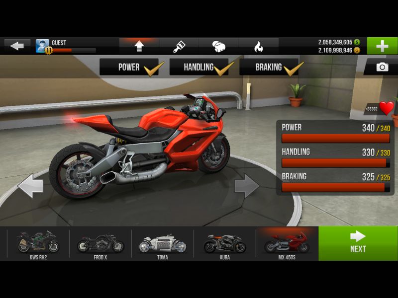 Tải Hack Traffic Rider Mod APK (Full xe, Vô Hạn Tiền) v2.0 4 Trải nghiệm toàn bộ dàn mô tô ngay từ đầu với Traffic Rider Mod APK