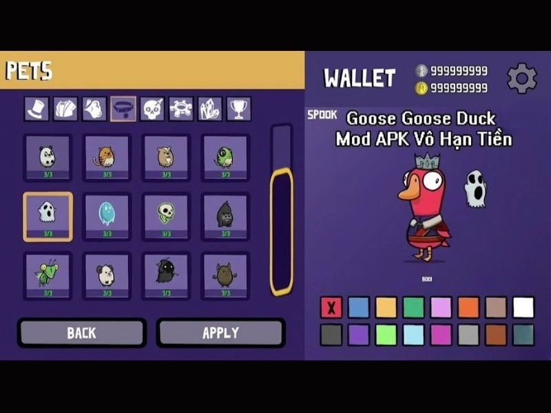 Tải Goose Goose Duck APK (Menu, Vô Hạn Tiền) v4.05.01 Mới Nhất 6 Goose Goose Duck Mod Menu Có Gì Đặc Biệt?