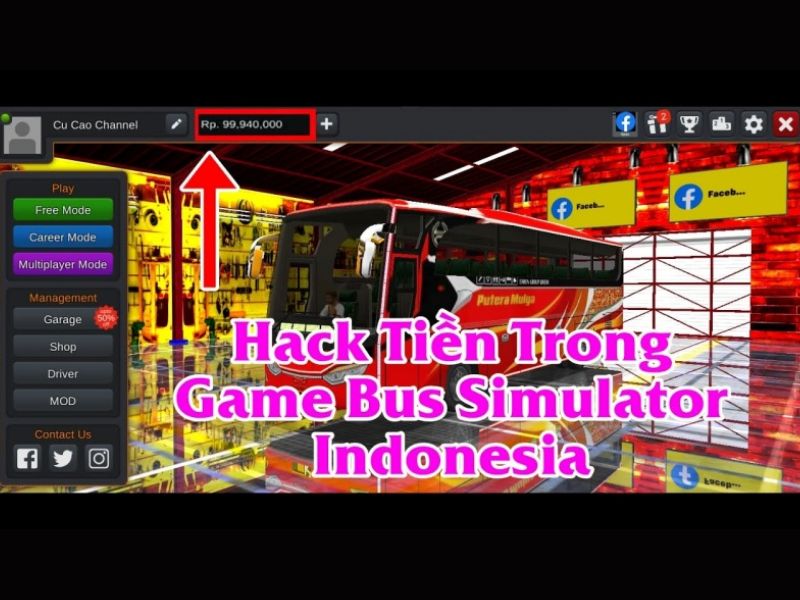 Tải Hack Bus Simulator Indonesia (Vô Hạn Tiền, Xe Việt Nam) v4.4.1 2 Những Tính Năng Nổi Bật Của Bus Simulator Indonesia APK (Vô Hạn Tiền)