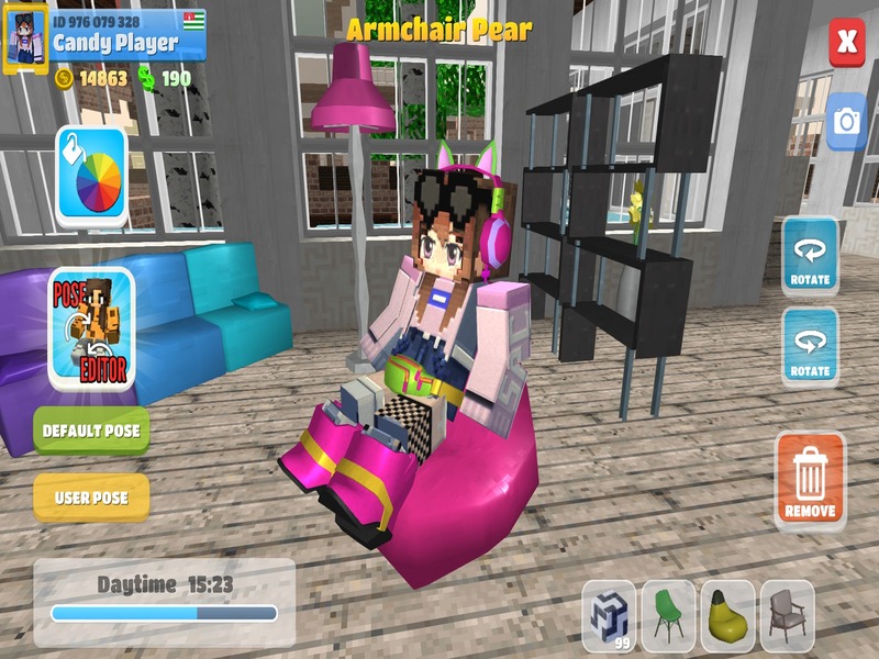 Tải Hack School Party Craft (Vô Hạn Tiền) v1.8.10 3 Lối chơi hấp dẫn và bạn được tự do theo sở thích trong Hack School Party Craft