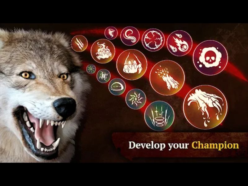Tải Hack The Wolf (Vô Hạn Tiền) v4.3.1 4 Kỹ năng của sói trong Hack The Wolf