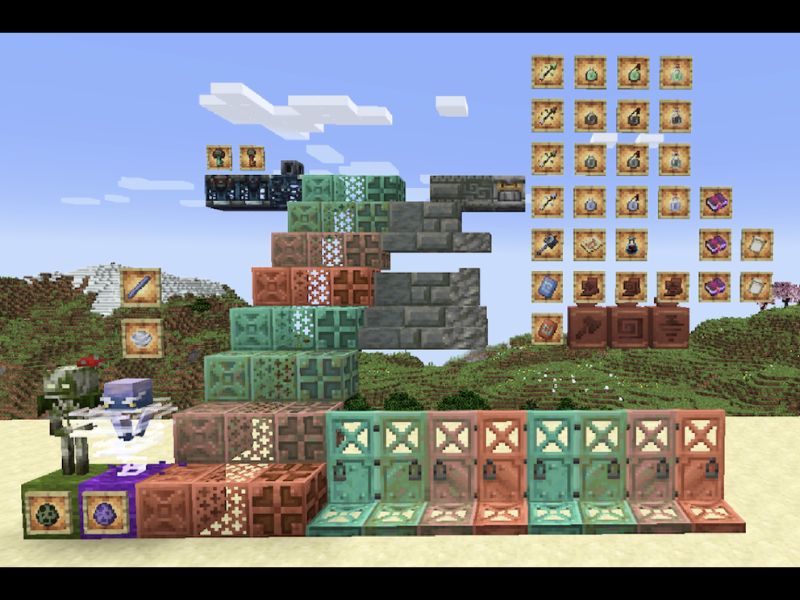 Tải Minecraft Patch 1.21.44 Tiếng Việt Miễn Phí Cho Android 2 Khắc phục lỗi hiển thị Block Skull trong Minecraft Patch 1.21.44