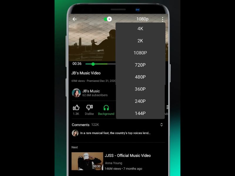 Tải Pure Tuber Mod APK (Premium, No Ads) v5.5.0.107 4 Xem Video Với Chất Lượng Cao trong Pure Tuber Mod APK