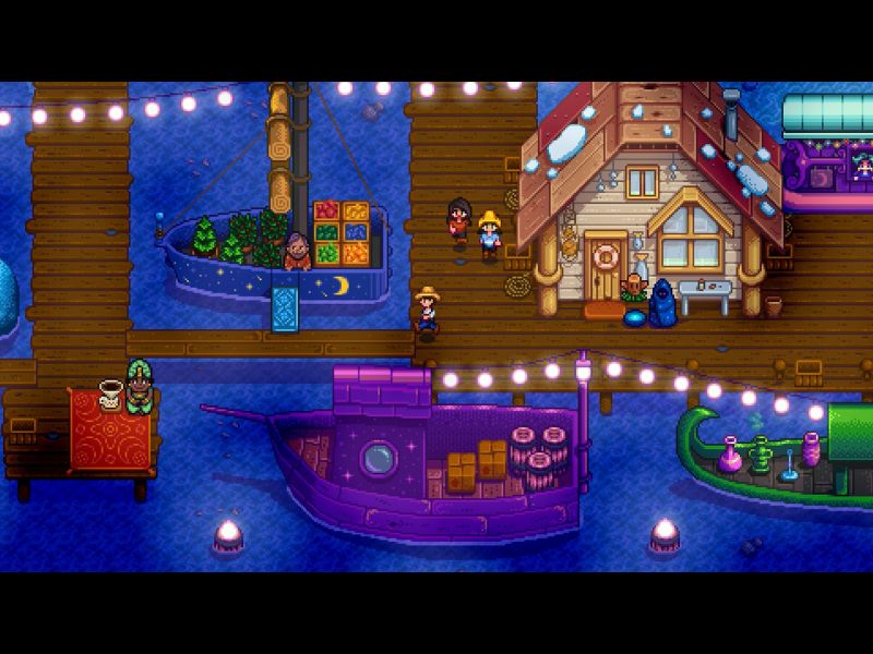 Tải Stardew Valley APK (Việt Hoá, Vô Hạn Tiền) v1.6.15.0 Miễn Phí 4 Thị trấn sống động và hệ thống quan hệ phong phú trong Stardew Valley APK