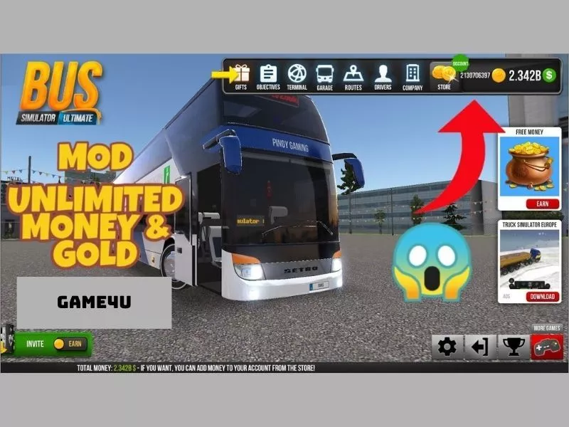 Tải Bus Simulator Ultimate Mod (Vô Hạn Tiền, Map Việt Nam) v2.2.8 6 Bus Simulator Ultimate Mod Vô Hạn Tiền Có Gì Nổi Bật?