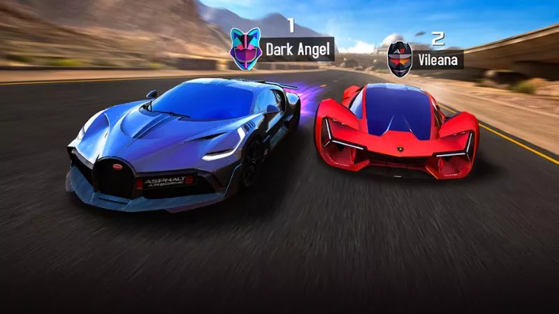 Tải Hack Asphalt 8 (Vô Hạn Tiền, Full Xe) v8.8.0i 4 Đồ họa 3D chất lượng cao với hiệu ứng ánh sáng ấn tượng trong Hack Asphalt 8