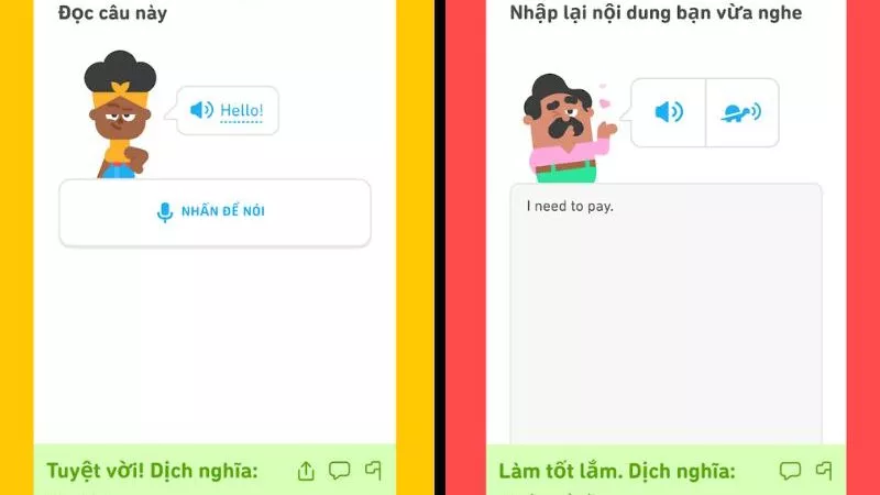 Tải Hack Duolingo (Premium, Vô Hạn Kim Cương) v6.69.3 2 Bài học tương tác liên tục trong Hack Duolingo
