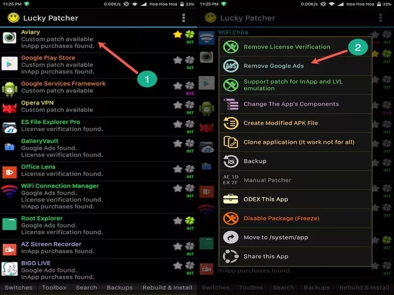 Tải Lucky Patcher APK V12.10.4 Cho Android Miễn Phí 2 Những Tính Năng "Thần Thánh" Khiến Lucky Patcher Không Thể Thay Thế