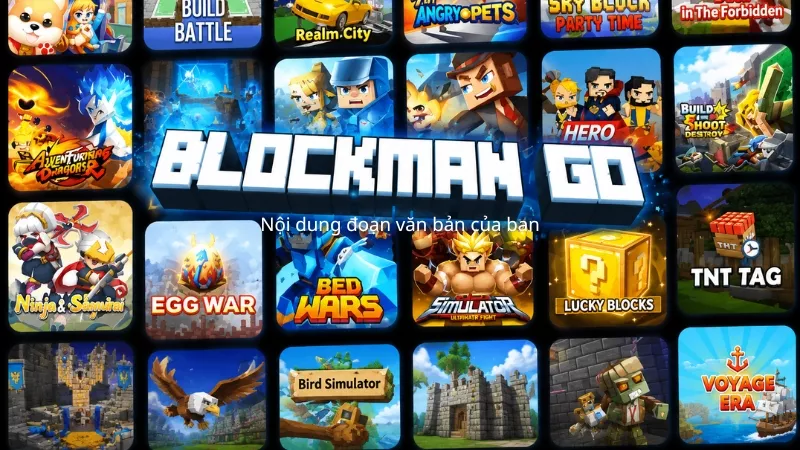 Tải Hack Blockman Go Mod Mod Apk (Vô Hạn Tiền/Gcubes, Mod Menu) v3.14.1 1 Blockman Go: Sức Hút Khủng Khiếp Từ Đa Vũ Trụ Sandbox