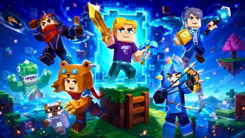 Tải Hack Blockman Go Mod Mod Apk (Vô Hạn Tiền/Gcubes, Mod Menu) v3.14.1 2 Khám Phá Tính Năng VIP Của Bản Hack Blockman Go MOD APK
