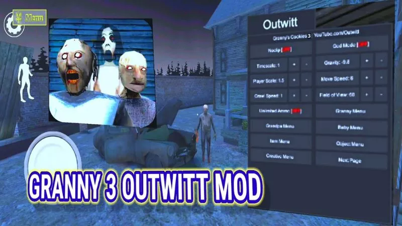 Tải Hack Granny 3 APK (Menu, Dumb Bot, Bất Tử) v1.2.3 2 Bẻ Khóa Mọi Giới Hạn Với Bản Hack Granny 3 APK
