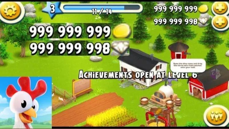 Tải Hay Day MOD APK (Vô Hạn Tiền, Hạt Giống) v1.70.96 4 Những Tính Năng Nâng Cao Của Bản Hay Day MOD APK