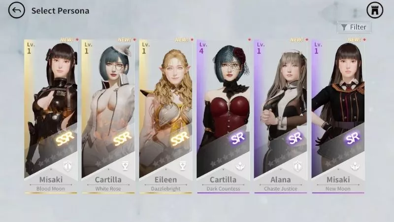 Tải Rise Of Eros MOD APK ( Unlock All Characters, Việt Hóa, Menu) v4.3.100 3 Dàn Nhân Vật Eros Quyến Rũ Với Kỹ Năng Độc Đáo Trong Rise Of Eros MOD APK