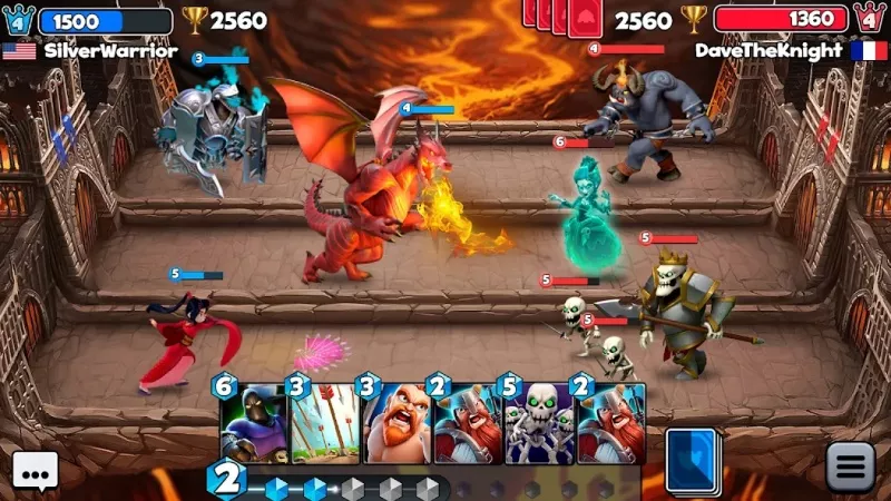 Tải Castle Crush MOD APK (Miễn Phí Thẻ) v6.6.1 4 Castle Crush