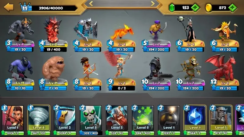 Tải Castle Crush MOD APK (Miễn Phí Thẻ) v6.6.1 3 Castle Crush