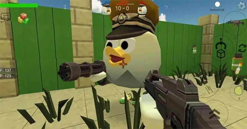 Tải Chicken Gun MOD APK v5.8.02 (Menu, Bất Tử, Vô Hạn Tiền) 3 Chicken Gun MOD APK