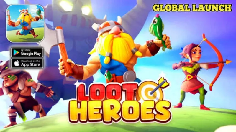 Tải Loot Heroes MOD APK (Mở Khóa Gold Pass) v1.22.8 1 Loot Heroes MOD APK