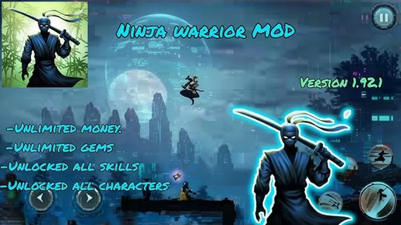 Tải Ninja Warrior MOD APK (Vô Hạn Tiền) v1.93.1 5 Ninja Warrior MOD APK