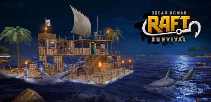 Tải Raft Survival: Ocean Nomad MOD v2.9.3 (Menu, Vô Hạn Tiền) 1 Raft Survival: Ocean Nomad MOD APK