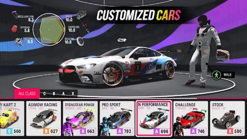 Tải Rally Horizon MOD APK v2.5.15 (Vô Hạn Tiền) 5 Rally Horizon MOD APK