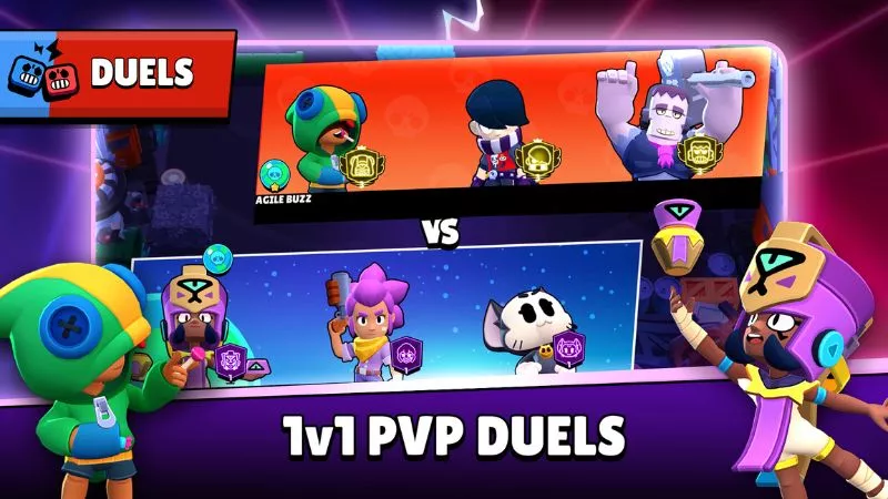 Tải Brawl Stars APK v68.279 Miễn Phí Cho Android 1 Brawl Stars APK trong trận chiến PvP.