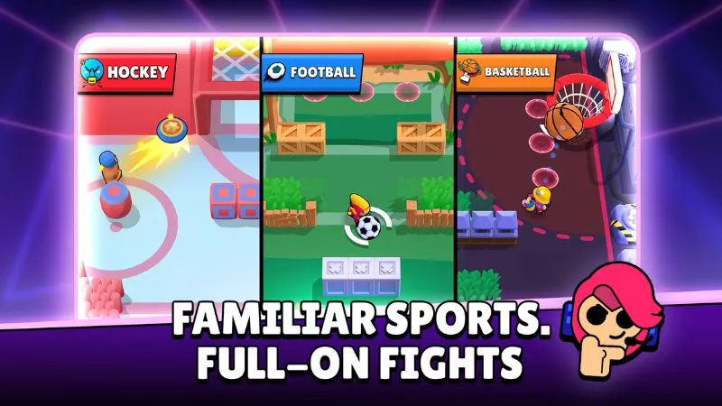 Tải Brawl Stars APK v68.279 Miễn Phí Cho Android 2 Gameplay Brawl Stars APK khi tận dụng địa hình.