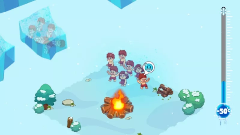 Tải Icy Village APK v5.1.0 Miễn Phí Cho Android 2 Duy trì ngọn lửa và bảo đảm nhu cầu sinh tồn
