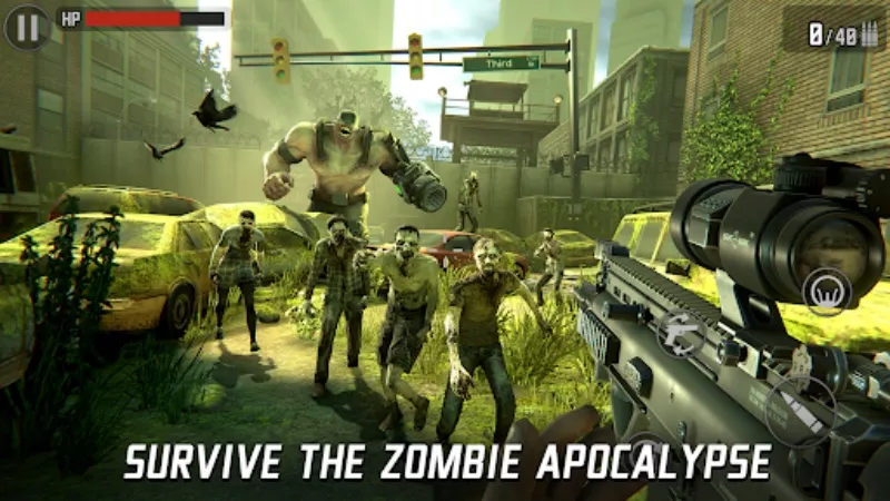 Tải Zombie Sniper War 3 MOD APK (Vô Hạn Tiền, Đạn, No Ads) v2.1 3 Mở khóa và nâng cấp nhiều loại vũ khí