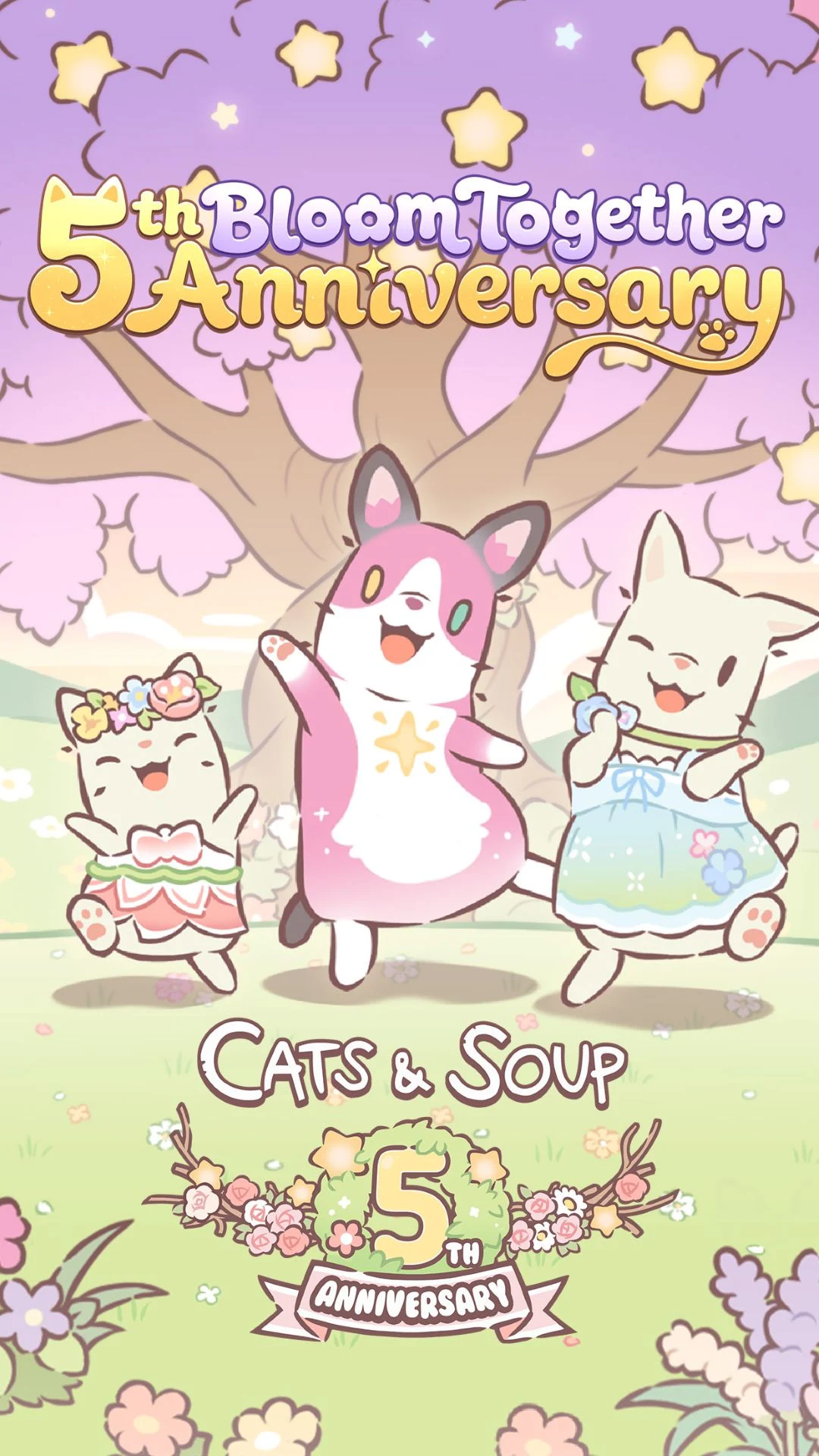 Tải Cats & Soup MOD APK (Vô Hạn Tiền, Free Shopping) v4.34.0 1 Bắt đầu hành trình trong Cats & Soup
