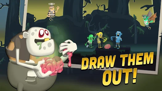 Tải Zombie Catchers MOD APK (Vô Hạn Tiền, Menu, Max Level) v1.66.13 3 Dùng drone tìm zombie và tăng Hunting Rank