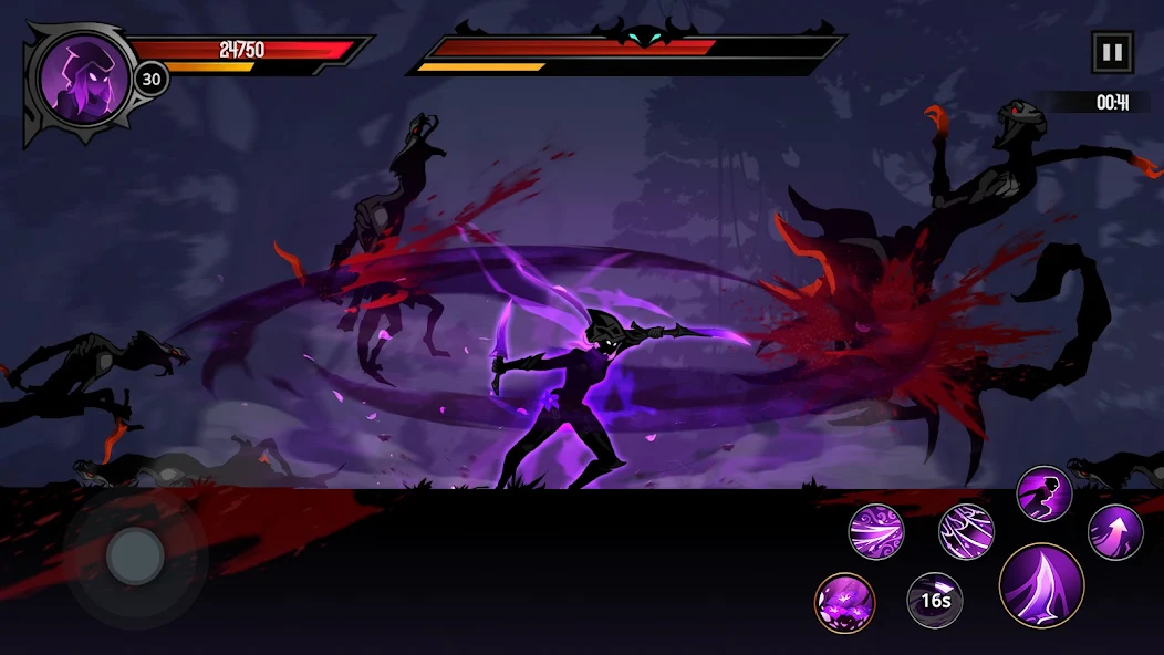 Tải Shadow Knights MOD APK (Vô Hạn Tiền, Kim Cương) v3.25.15 4 Thử sức với những nội dung chiến đấu khó hơn