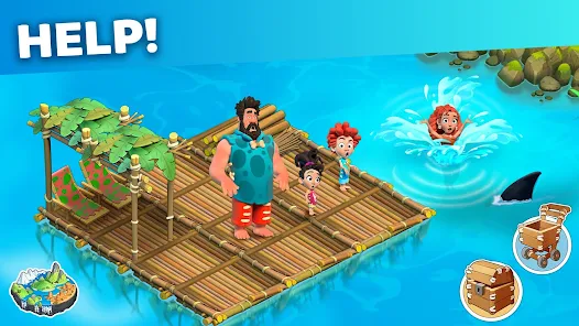Tải Family Island MOD APK (Menu, Vô Hạn Tiền, Kim Cương) v2026240.0.92844 2 Thu thập nguyên liệu trên hòn đảo