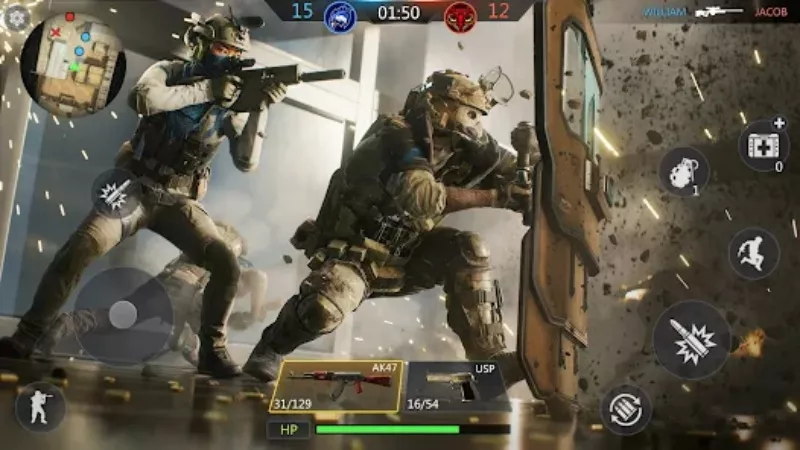 Tải FPS Strike Ops MOD APK (Vô Hạn Tiền, Đạn Và Mở Khóa Súng) 1.9.0 2 Thực hiện các nhiệm vụ đặc nhiệm