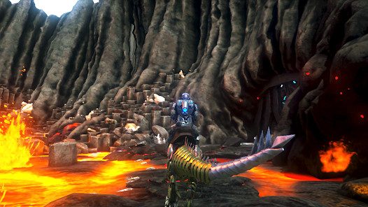 Tải Hack ARK: Ultimate Mobile Edition (Mở Khoá DLC, Bất Tử) v1.10314 2 Bắt đầu từ thức ăn, nước và nguyên liệu