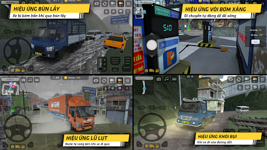 Tải Minitruck Simulator Vietnam MOD APK (Vô Hạn Tiền, Mua Sắm) v5.5.2 3 Chăm sóc và tùy chỉnh chiếc xe