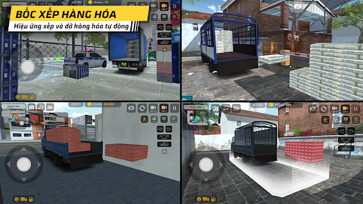 Tải Minitruck Simulator Vietnam MOD APK (Vô Hạn Tiền, Mua Sắm) v5.5.2 2 Chở hàng qua nhiều thành phố