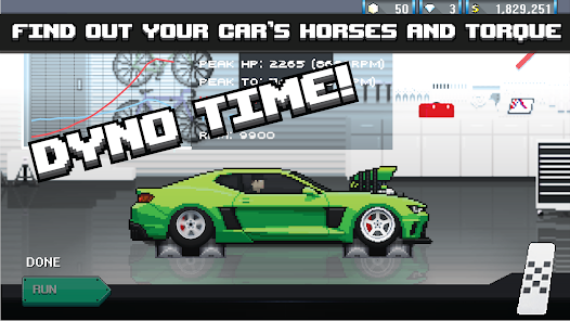 Tải Hack Pixel Car Racer (Vô Hạn Tiền, Mua Sắm Miễn Phí) v1.2.5 2 Đua tăng tốc phụ thuộc nhiều vào thời điểm sang số